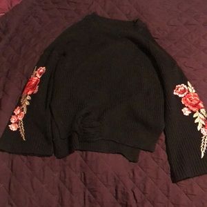 Black sweater